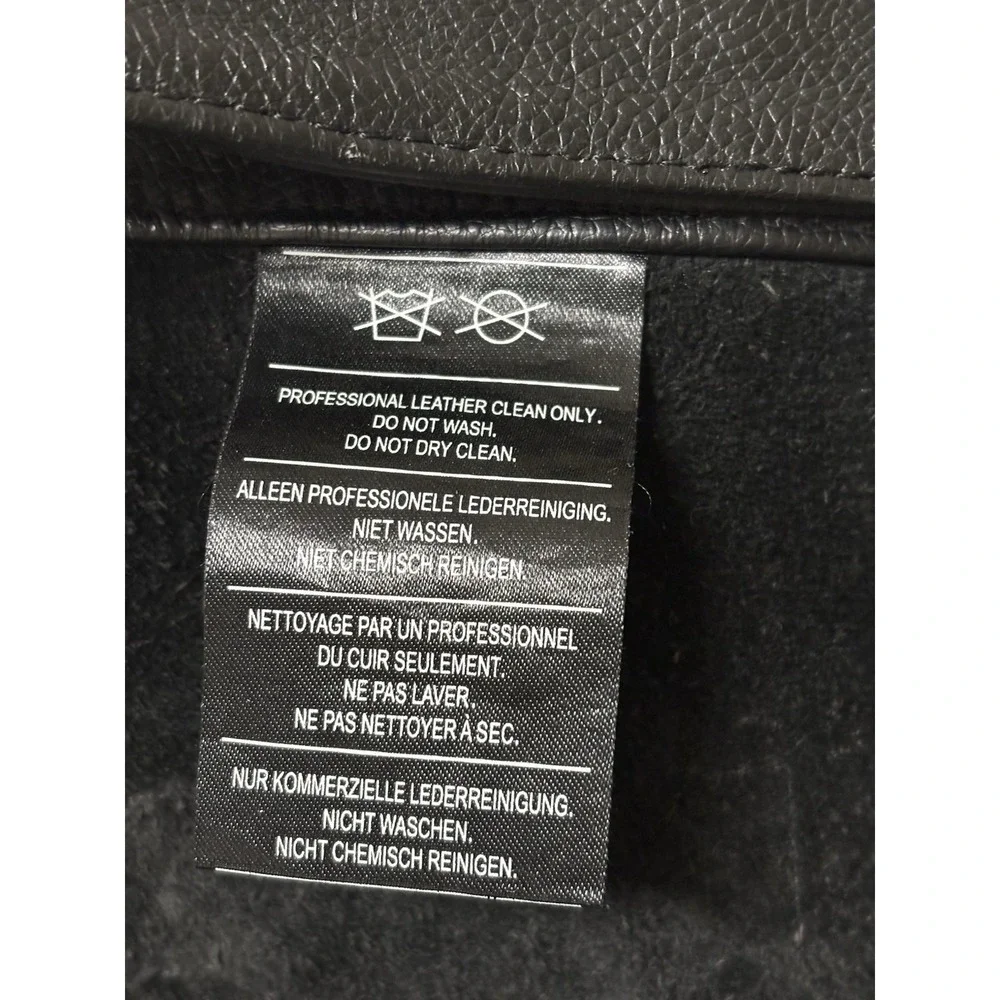 Harley-Davidson Leather Chaps Mens XL Black Riding Gear Motorcycle Biker Pants - Picture 11 of 13